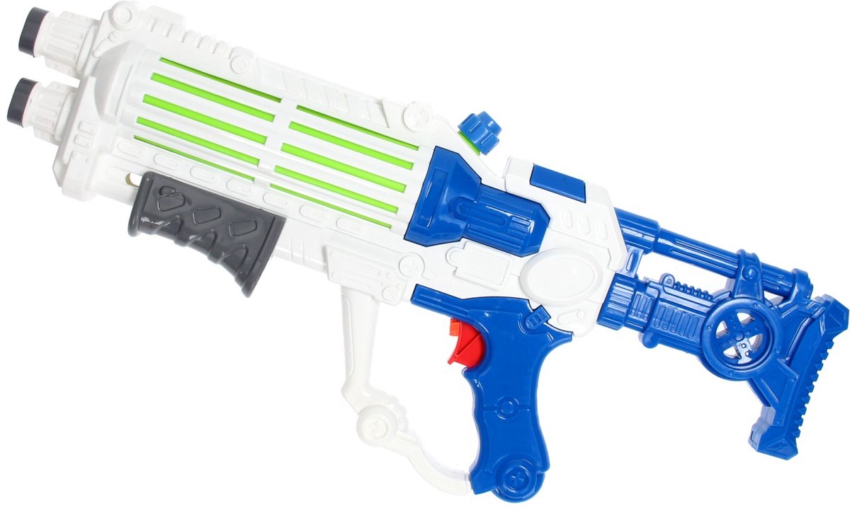 Lobbes speelgoed bv waterpistool space met pomp - wit, 49cm