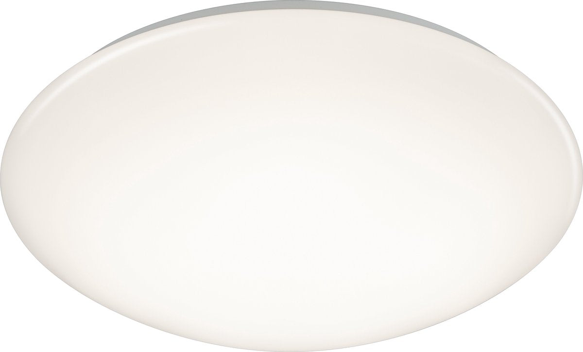 Rl live your light reality pollux - plafondlamp - wit - incl. 1x smd 15 w - bewegingssensor - schemersensor - plafondbevestiging - niet dimbaar - d 37cm