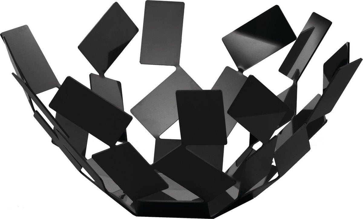 Alessi la stanza dello scirocco fruitschaal zwart