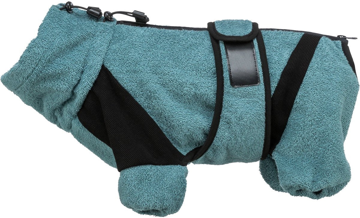 Trixie badjas huisoverall badstof benzine