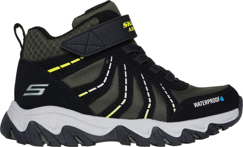 Skechers rugged ranger - storm trail jongens wandelschoenen - zwart