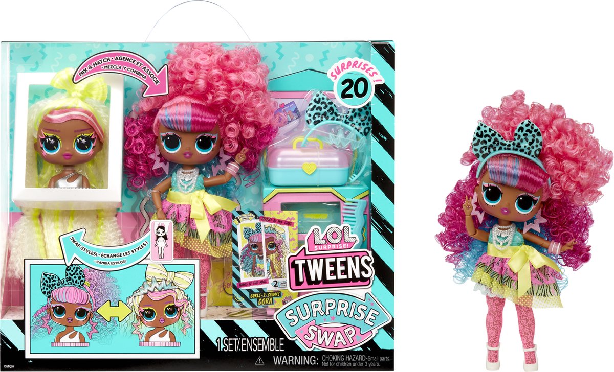LOL Surprise Tweens Swap Fashion Pop Crimps Cora