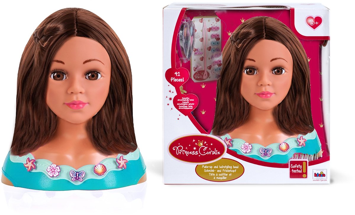 Klein toys - make-up kappershoofd princess coralie mia