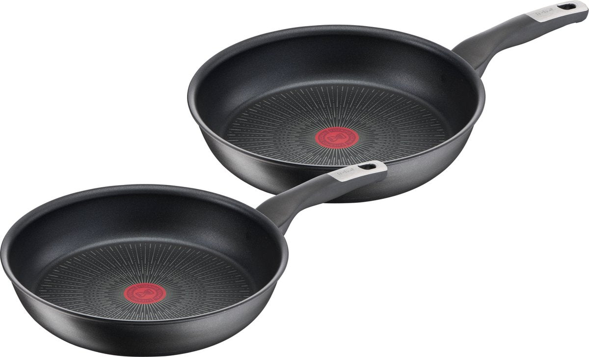 Tefal kookgerei tefal onbeperkte pannenset 22+28 cm