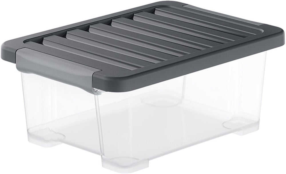 Rotho core plus opbergbox - set van 4 - stapelbaar - 11 ltr