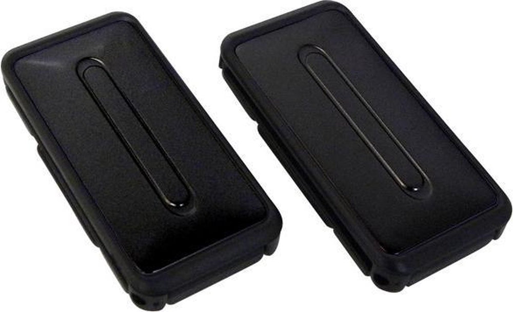 Carpoint gordelklemset type-t 65 mm zwart 2 stuks