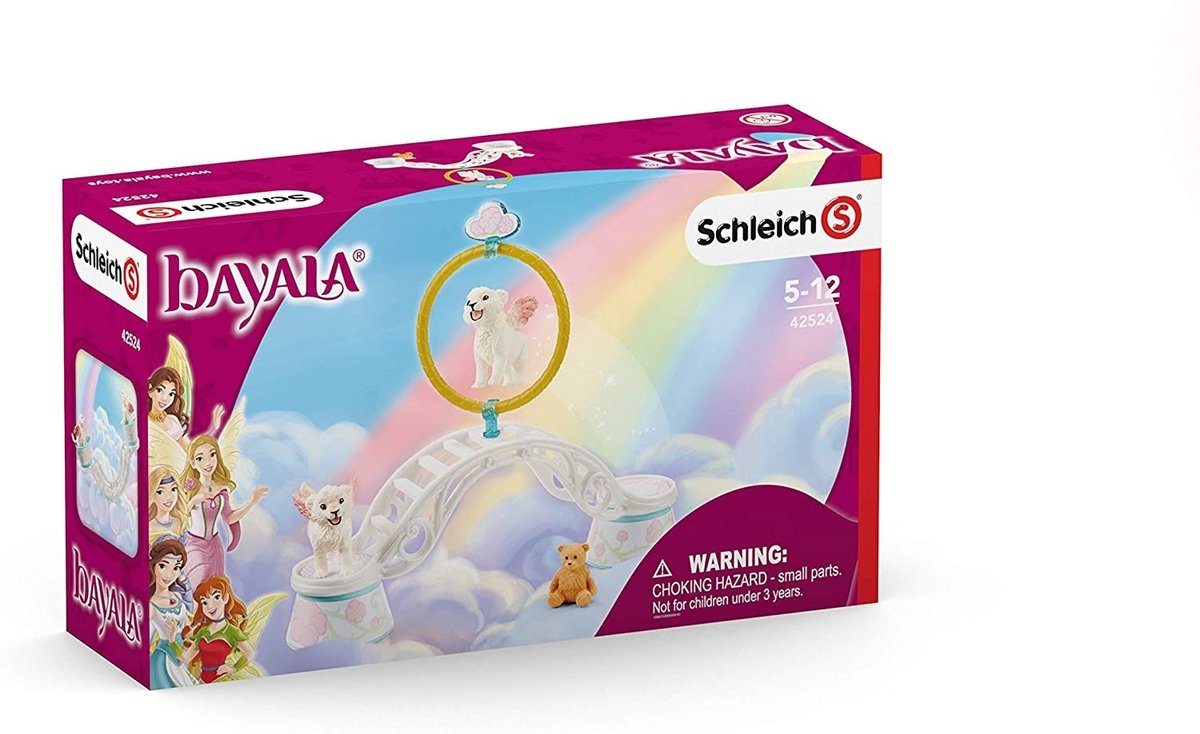 Schleich bayala - winged baby lion training - speelfigurenset - kinderspeelgoed voor jongens en meisjes - 5 tot 12 jaar - 42524