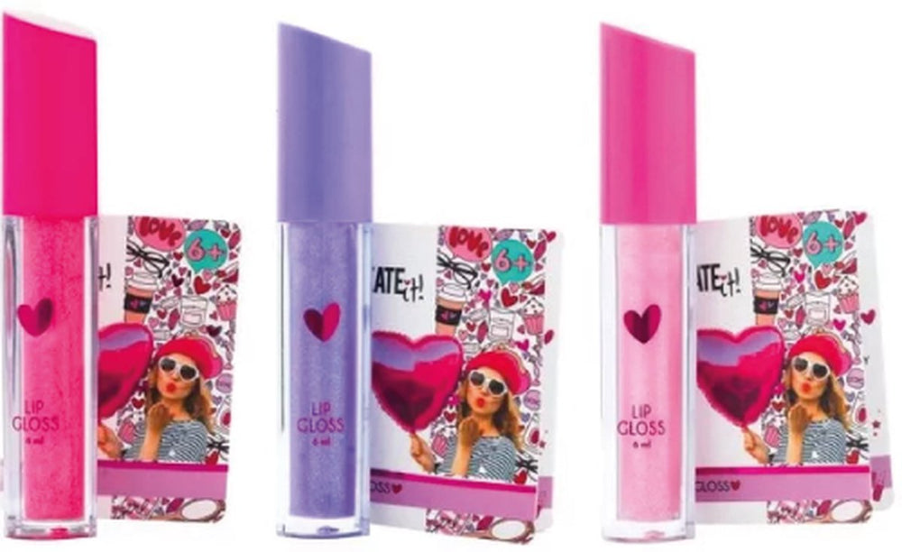 Maak het! hart lipgloss