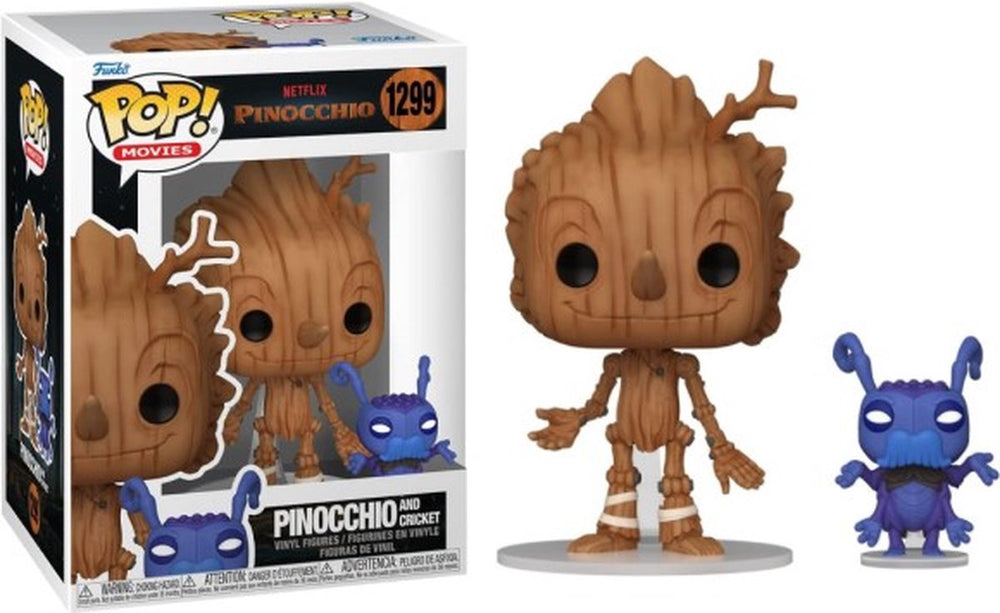 Funko pop movies: pinocchio (netflix) - pinocchio cricket - pop #1299