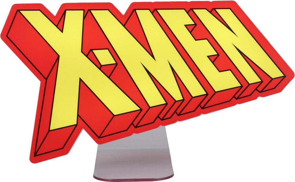 Paladone x‑men logo light – officieel gelicentieerde marvel lamp, vrijstaand of wandmontage, nostalgische kamerdecoratie voor fans van x‑men ’97-