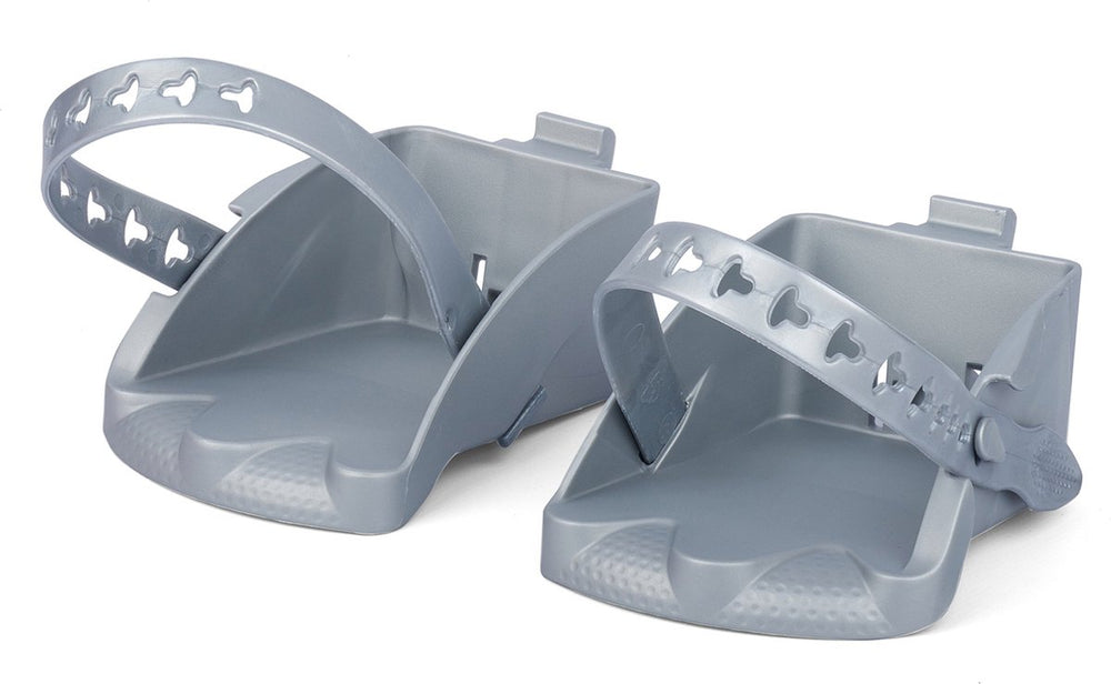 Polisport set voetenbakjes buitenband mini zilver 8632900008