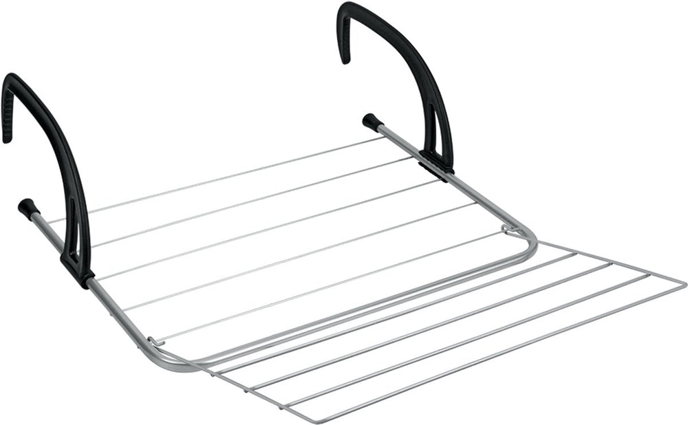 Tomado - seram - droogrek hangend - 7 meter drooglengte - hangdroogrek - verstelbare armen - grijs