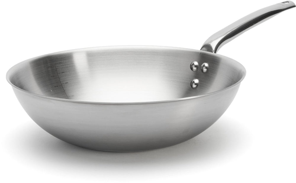 Debuyer de buyer alchimy wokpan - rvs - ø 32cm - pfas-vrij