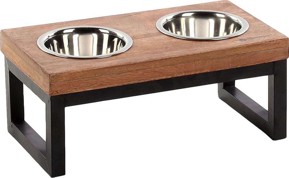 Flamingo voerbak - hondenbak - dinerset - tommy – 2x370ml, praktisch, duurzaam en design!