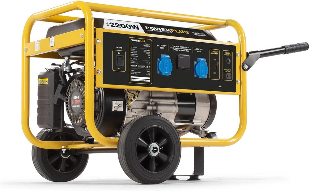 Powerplus powx5100 benzine aggregaat 2200w