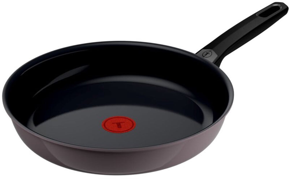 Tefal ceramic control grey - koekenpan - 28 cm - keramisch - inductie - pfas vrij - geschikt voor gebruik met metalen spatels