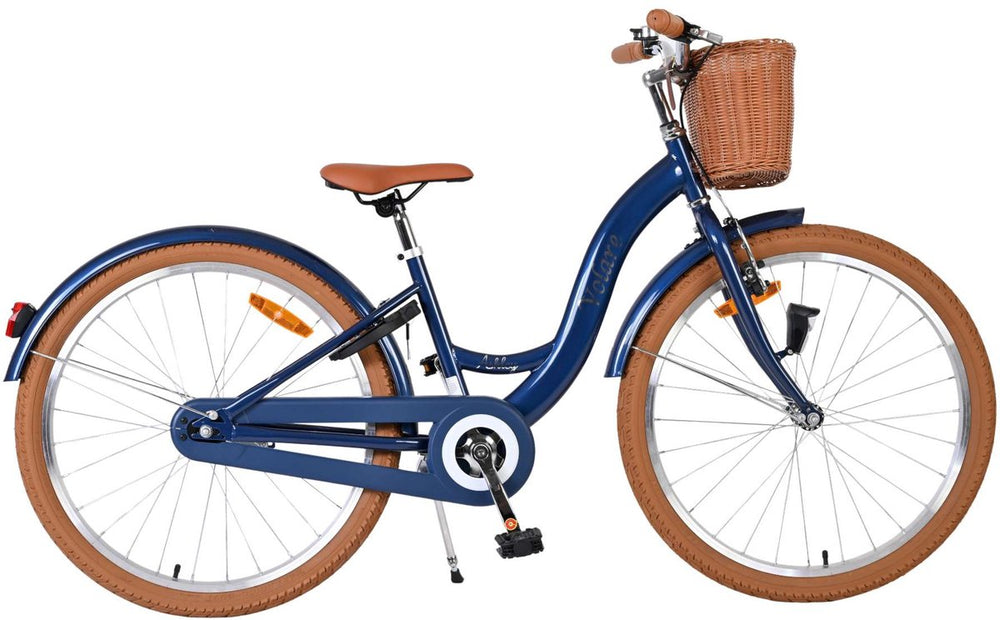 Volare ashley kinderfiets - meisjes - 24 inch - blauw