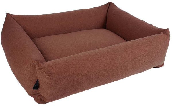 D d home hondenmand eden - waterafstotend met wasbare hoes - voor kleine honden - small 70x60x20cm - maroon