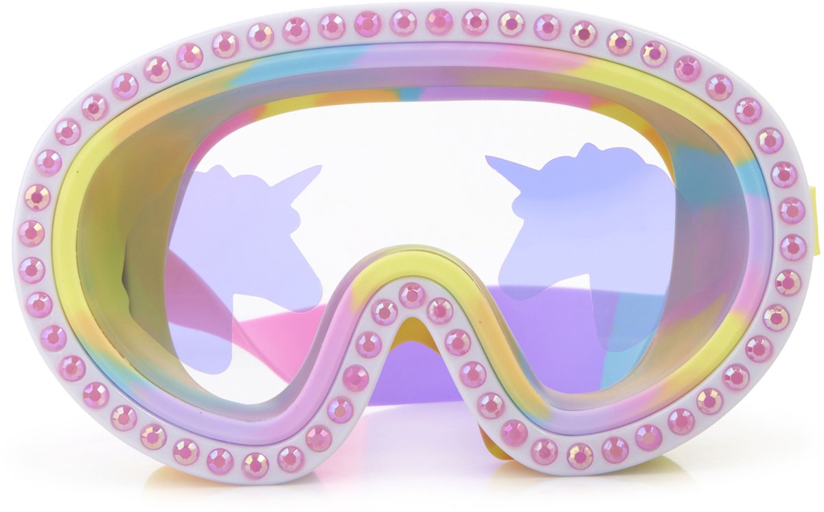 Bling2o zwemmasker kinderen - pink magic - duikmasker - anti-fog - uv-protect - multicolor