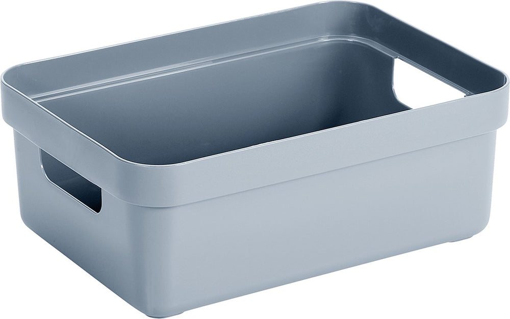 Sunware - sigma home opbergbox 9l blauw - 35 x 24,6 x 12,2 cm