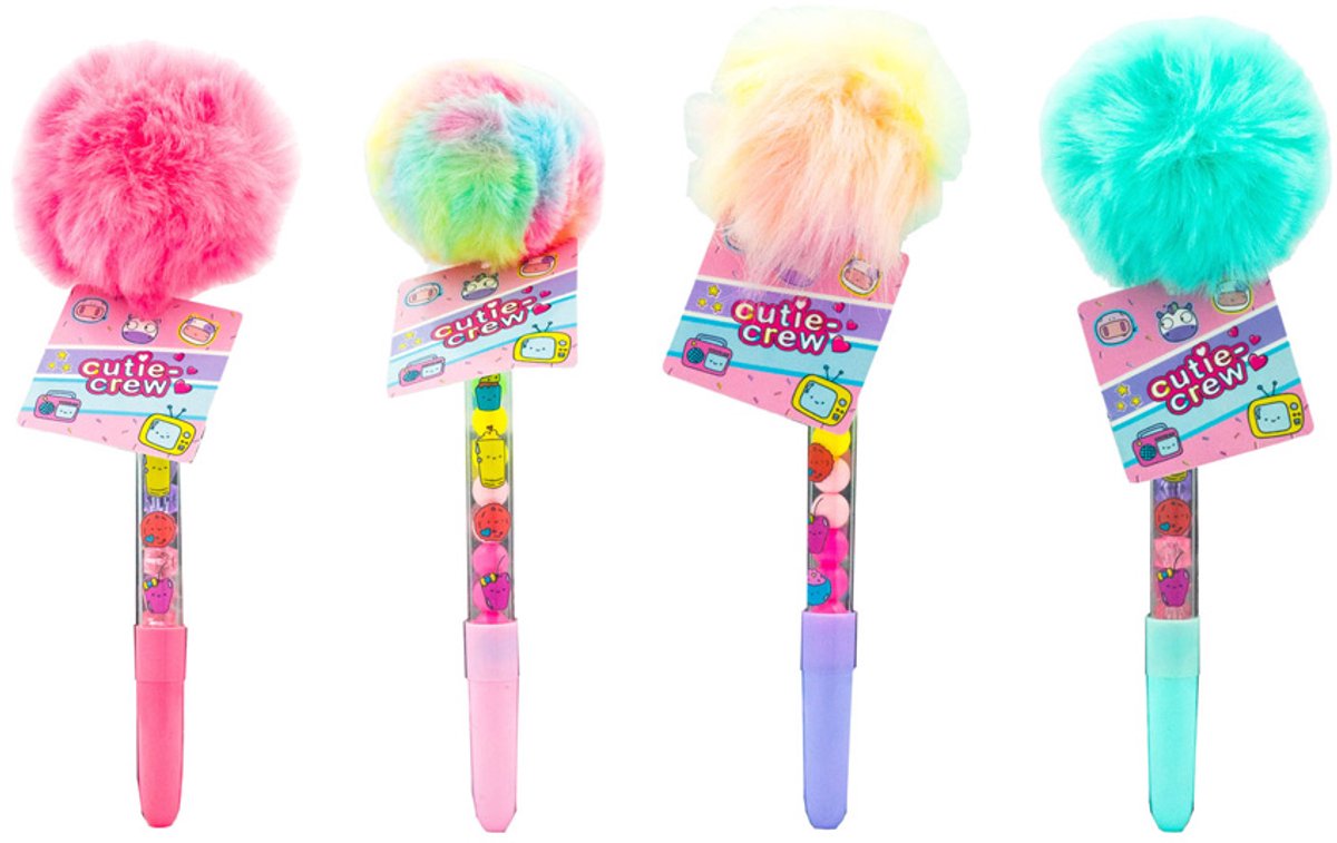 Canenco cutie crew pen kristal fluppy