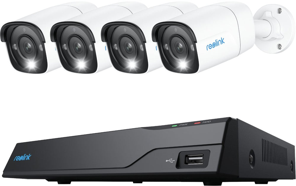 Reolink nvs8-12mb4, slimme 12mp poe