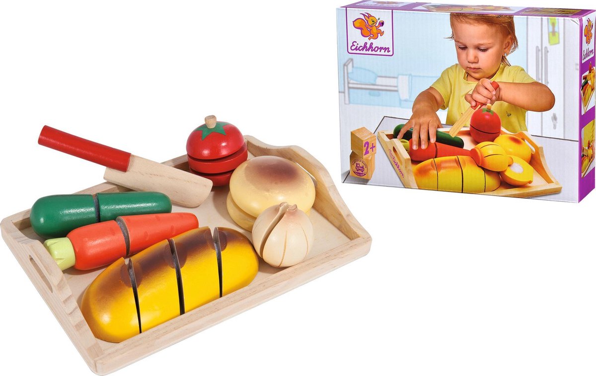 Eichhorn houten snijset, 8dlg.
