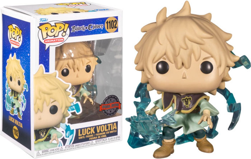 Funko pop! animation: black clover - luck voltia exclusive