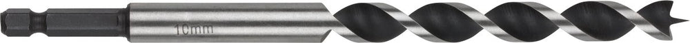 Wolfcraft - 8mm slangenboor voor houtbalken - 165mm - zeskantschacht houtboor - hex - 7132000