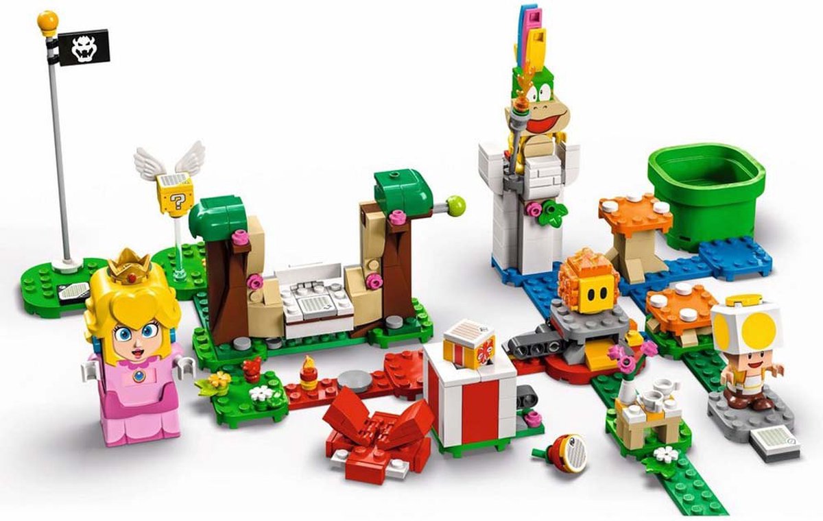 Lego super mario avonturen met peach startset, speelgoed voor kinderen van 6+ jaar - 71403