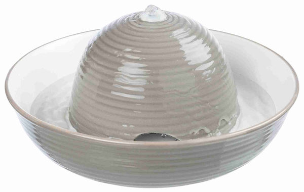 Trixie Vital Flow drinking fountain grey white