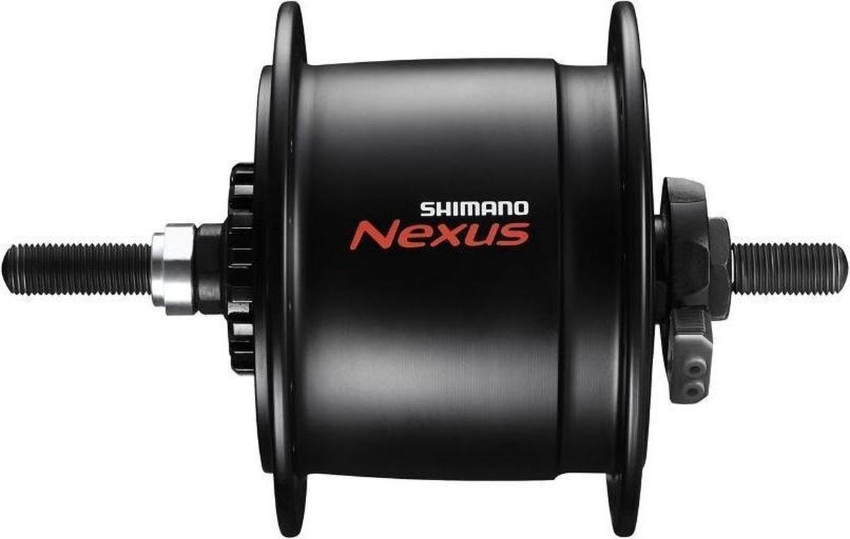 Shimano dynamonaaf 6v 2,4w dh-c6000 rb zwart
