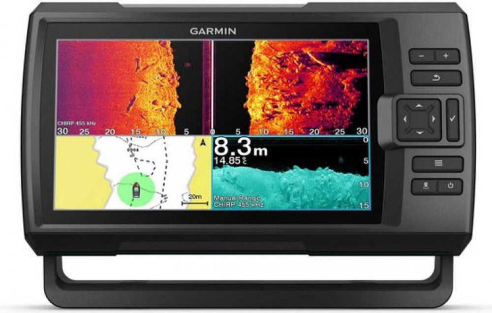 Garmin striker vivid 9sv - with gt52hw-tm transducer - fishfinder - zwart