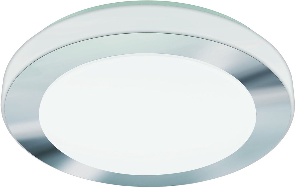 Eglo batholino led carpi - wand plafondlamp - 1 lichts - ø30 cm - wit, chroom - wit
