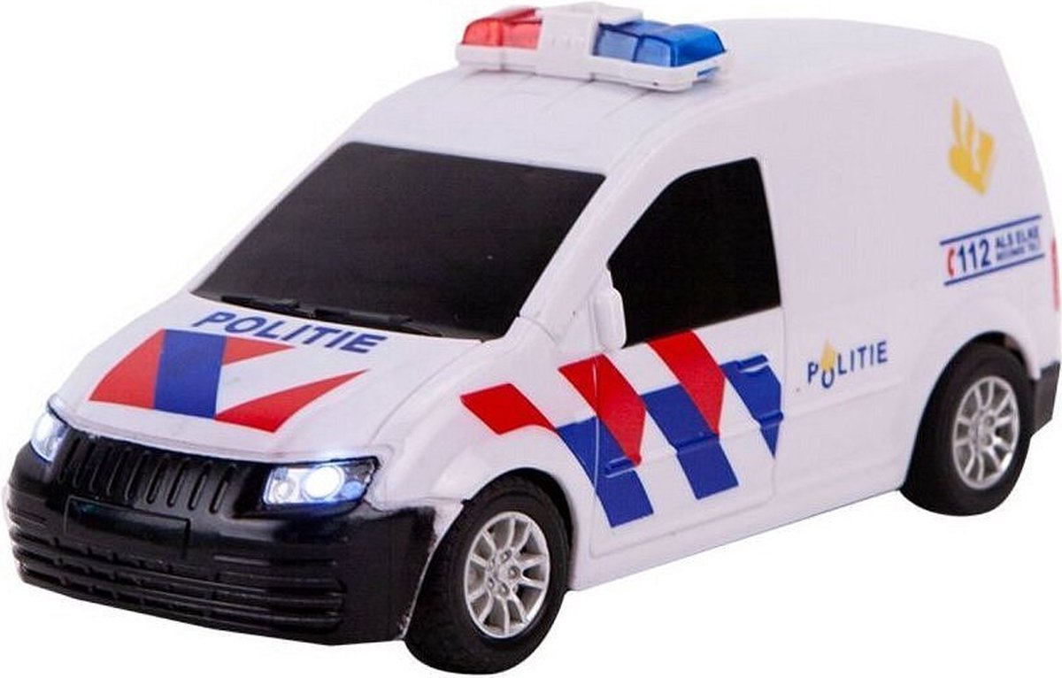 Scapino politieauto radiografisch bestuurbare auto - wit