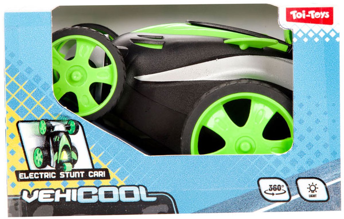 Toi-toys vehicool elektrische 360 ​​stuntauto met licht