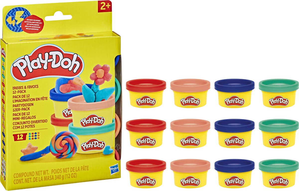 Hasbro play-doh feestzakje met 15 play-doh potjes