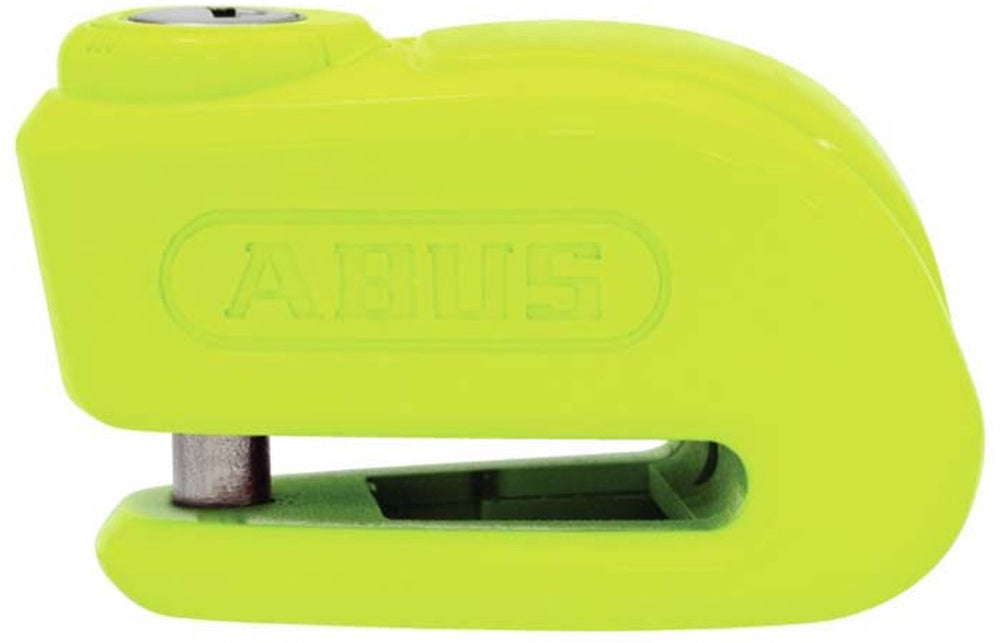 Abus motorslot - scooterslot schijfremslot met alarm - 370 trigger alarm 2.0 - security level 9 - geel - geschikt voor motoren - scooters