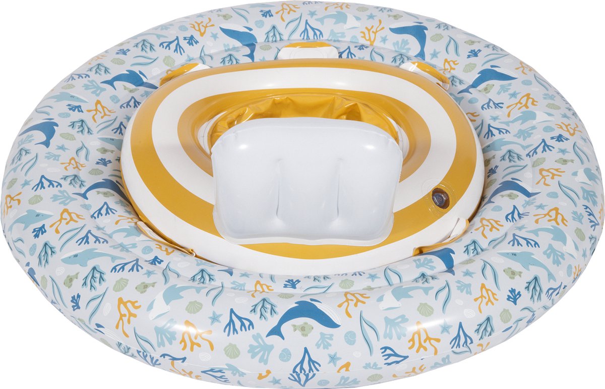 Little Dutch ocean dream babyzwemring blauw, 67cm