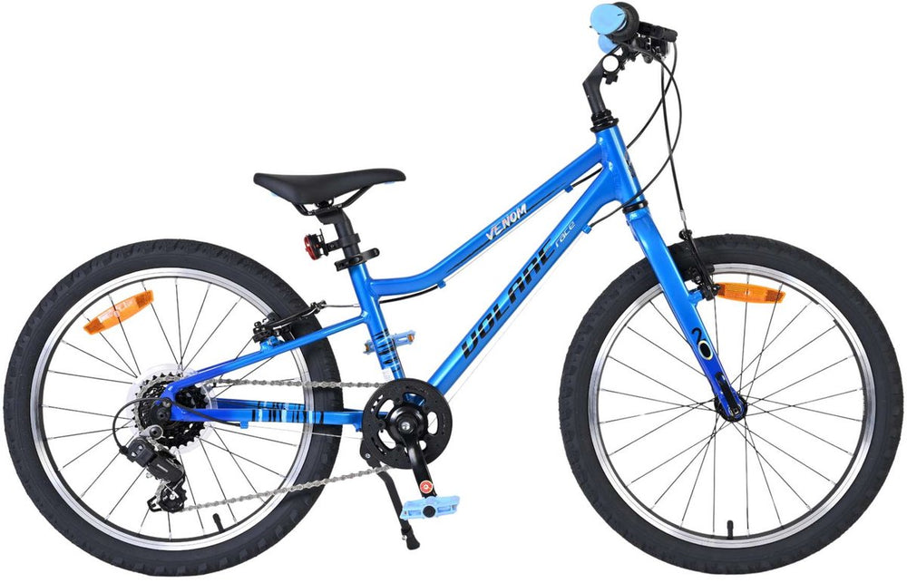Volare venom kinderfiets - jongens - 20 inch - blauw - 6 versnellingen