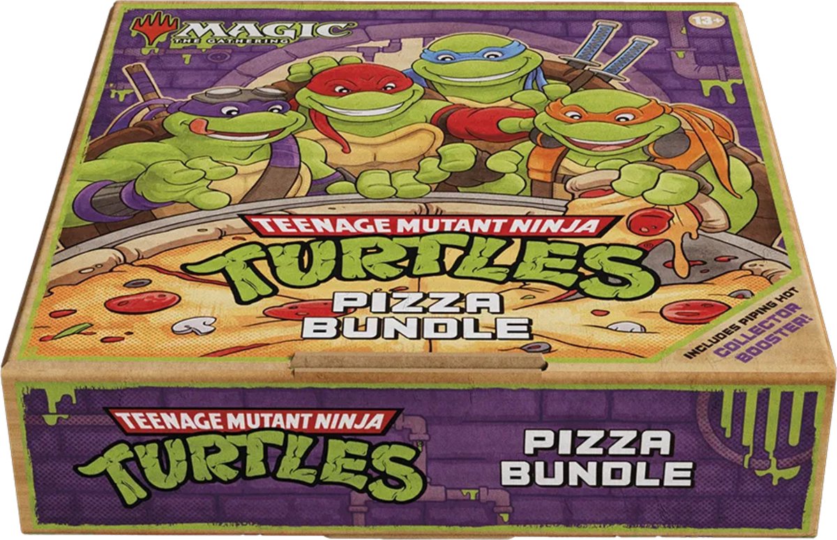 Wizards of the coast magic: the gathering - teenage mutant ninja turtles pizza bundle - en
