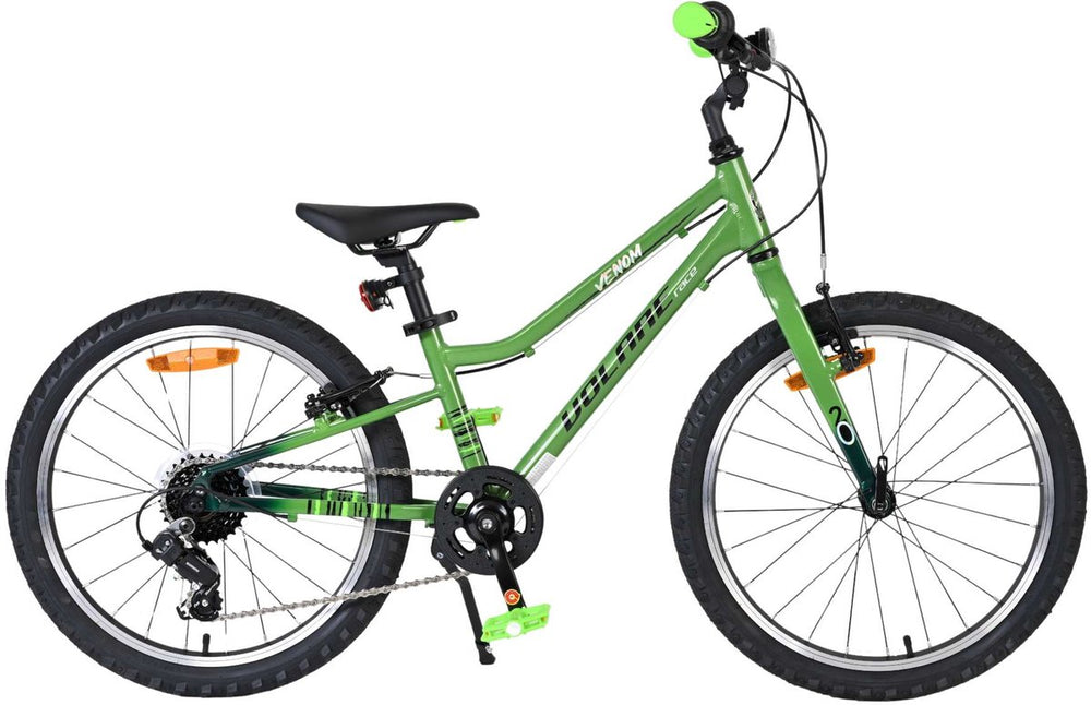 Volare venom kinderfiets - jongens - 20 inch - groen - 6 versnellingen