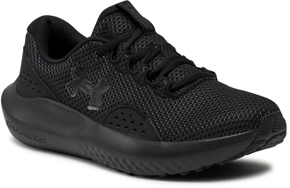 Under armour ua w charged surge 4-blk dames sportschoenen - zwart