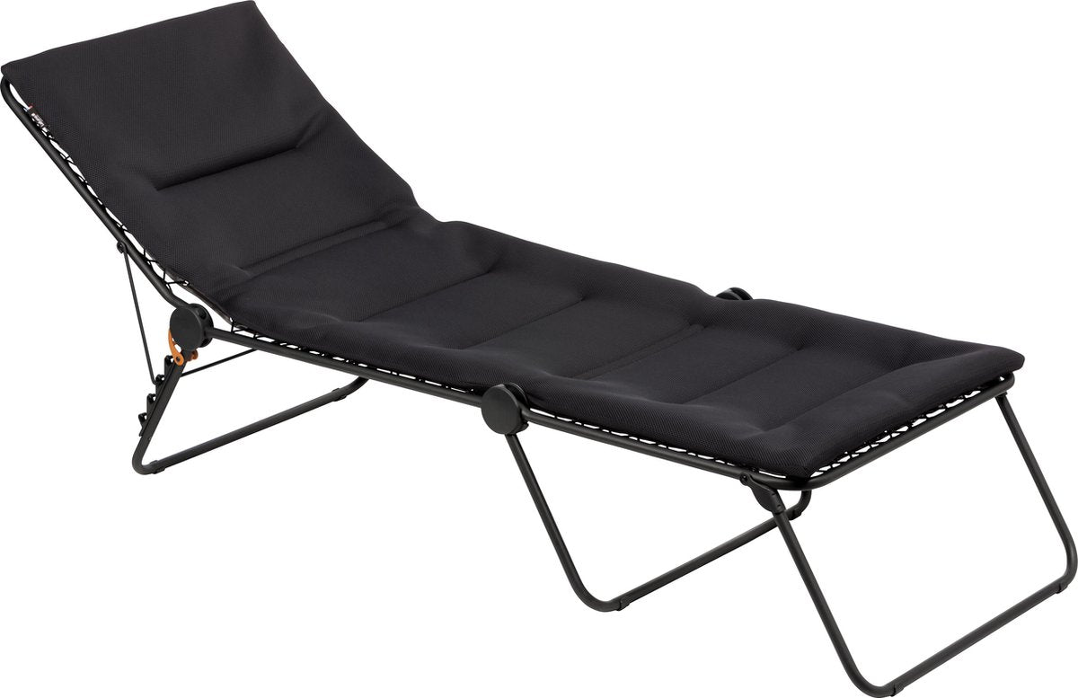 Lafuma siesta l air comfort - stretcher - verstelbaar - inklapbaar - acier