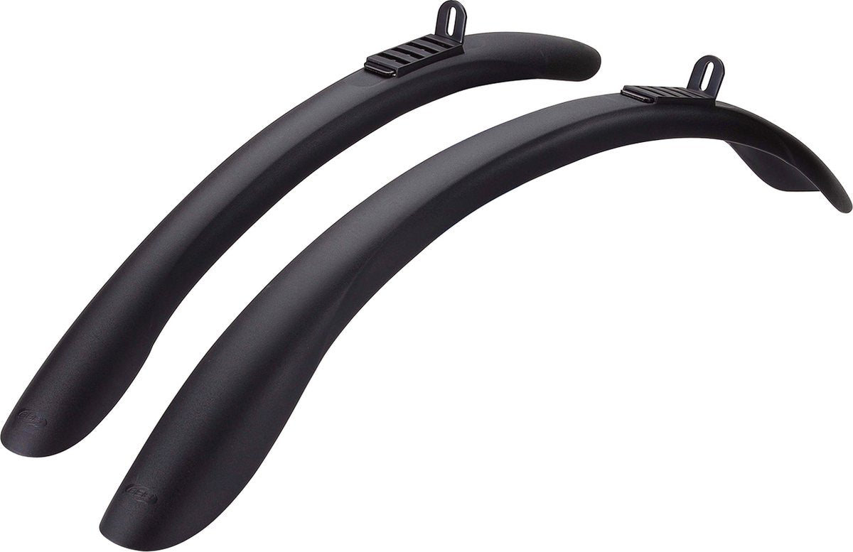 Bbb cycling rainwarriors spatbordensets - voorspatbord achterspatbord 26 inch - geschikt voor e-bikes - bfd-01