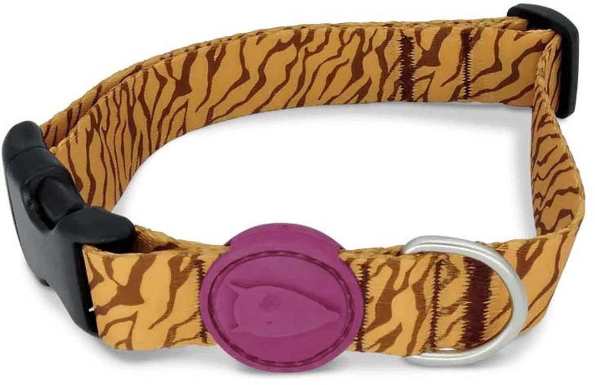Morso Halsband hond gerecycled jungletrommel oranje