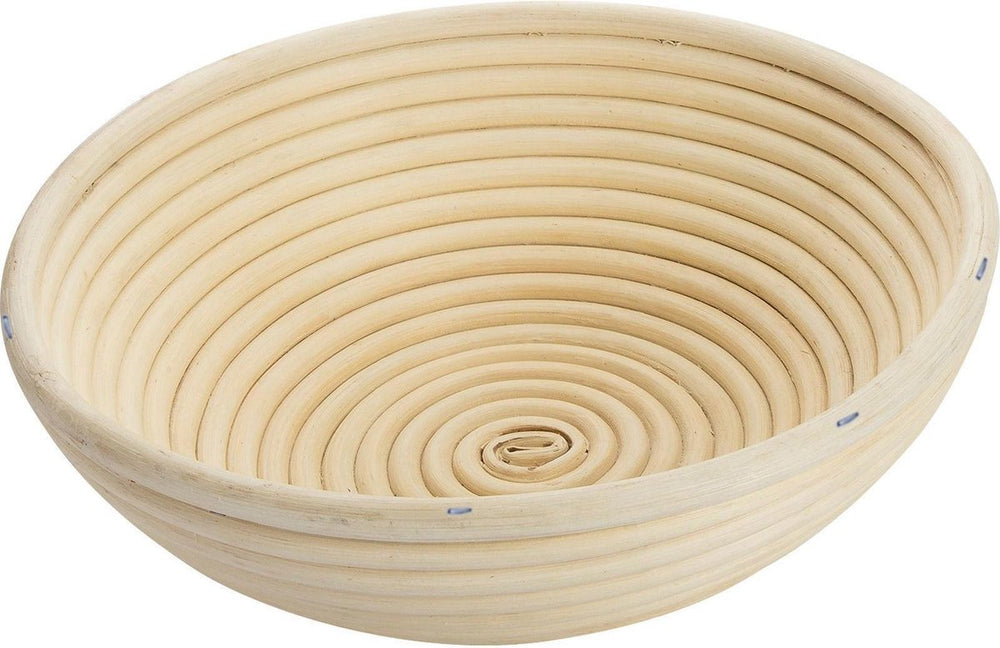 Westmark rijsmandje, voor 1500-2000 g brooddeeg, rond, diameter: 24,5 cm, rotan, lichtbeige
