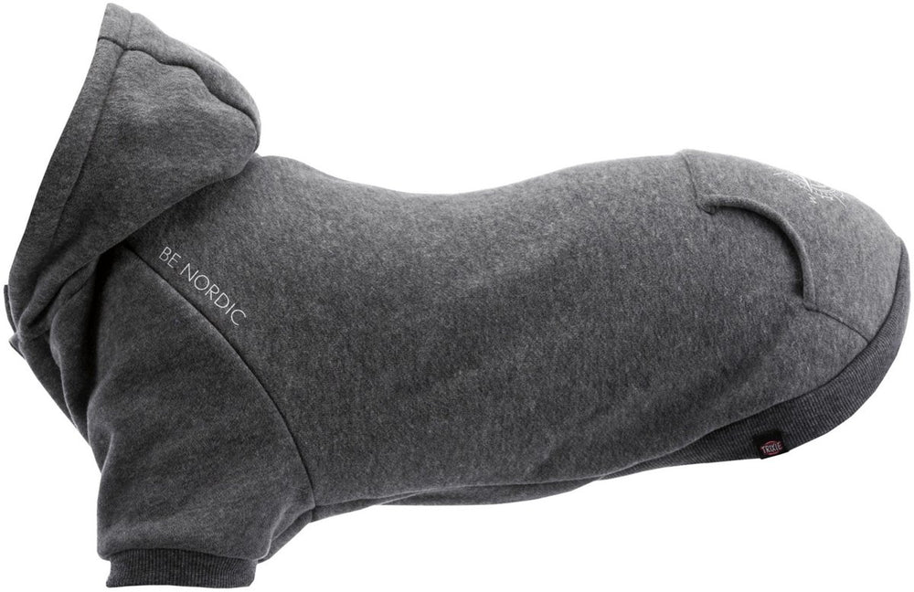 Trixie be nordic hondentrui hoodie flensburg grijs 27 cm