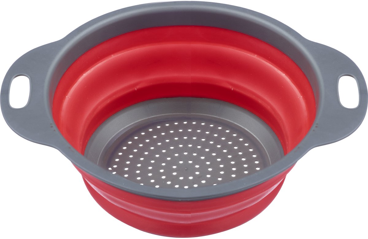 Westmark vergiet, opvouwbaar, ø 22 cm, kunststof, antraciet rood, 21222270