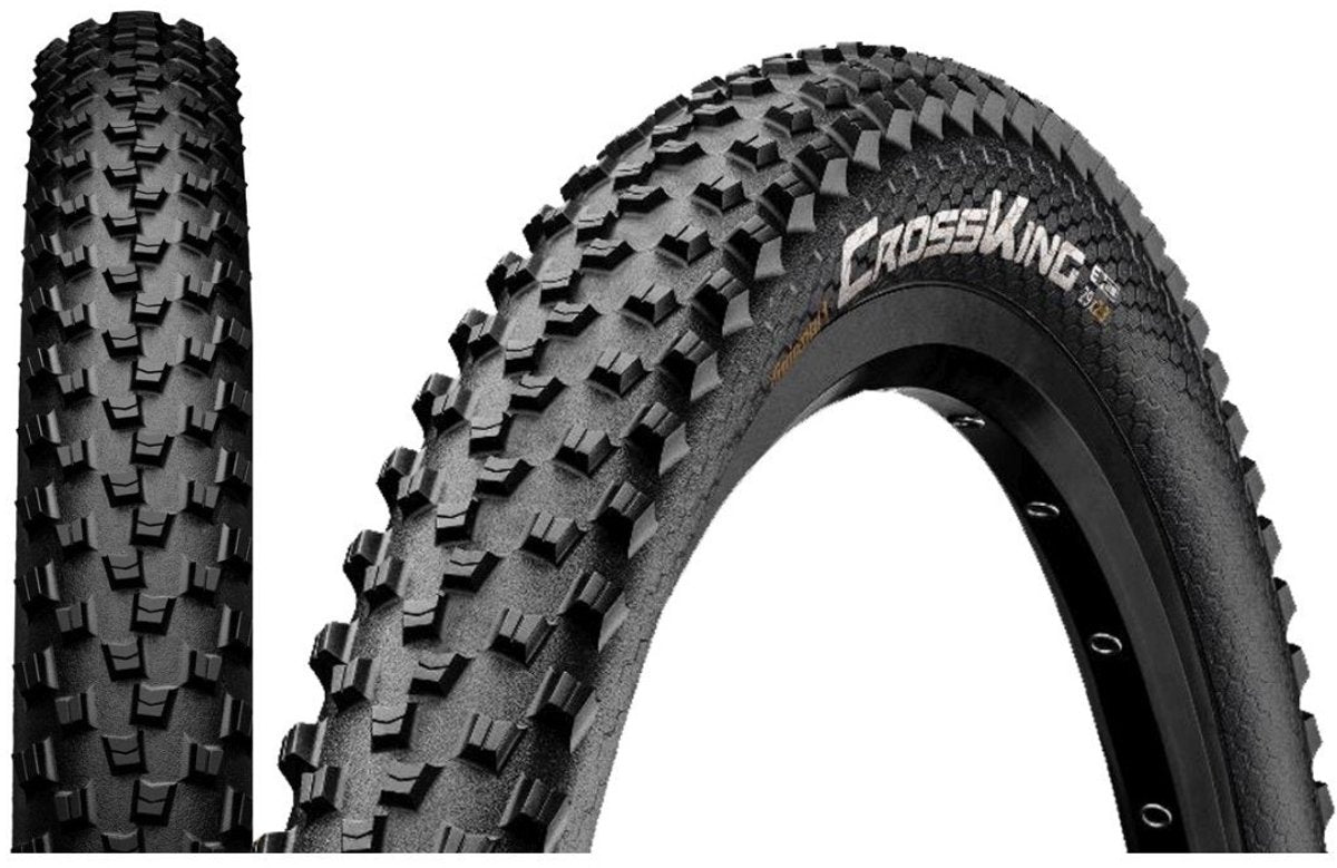 Continental Cross King Draadband - ATB 20x2.00 - Zwart